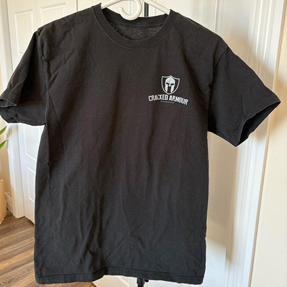Men's Black Logo Short Sleeve Tee
